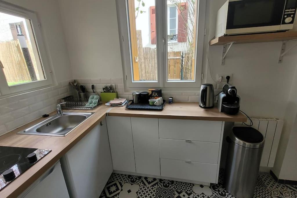 Maisonnette Avec Jardin Proche Paris 생-망데 외부 사진